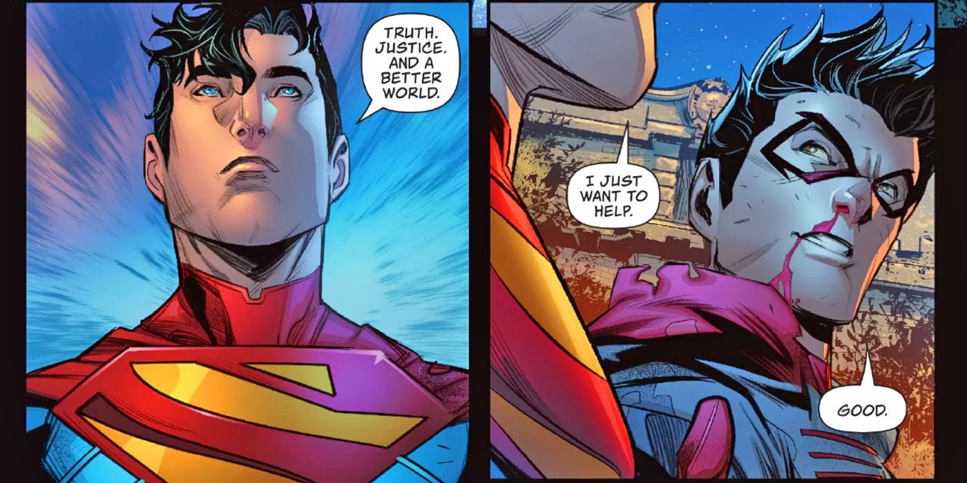 Superman Jon Kent Truth Justice Better World