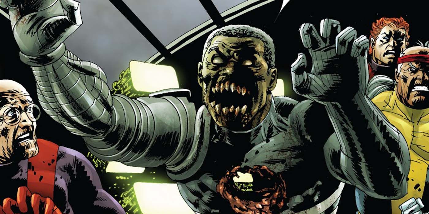 T'Challa In His Old Man Zombie Form Marvel Zombies