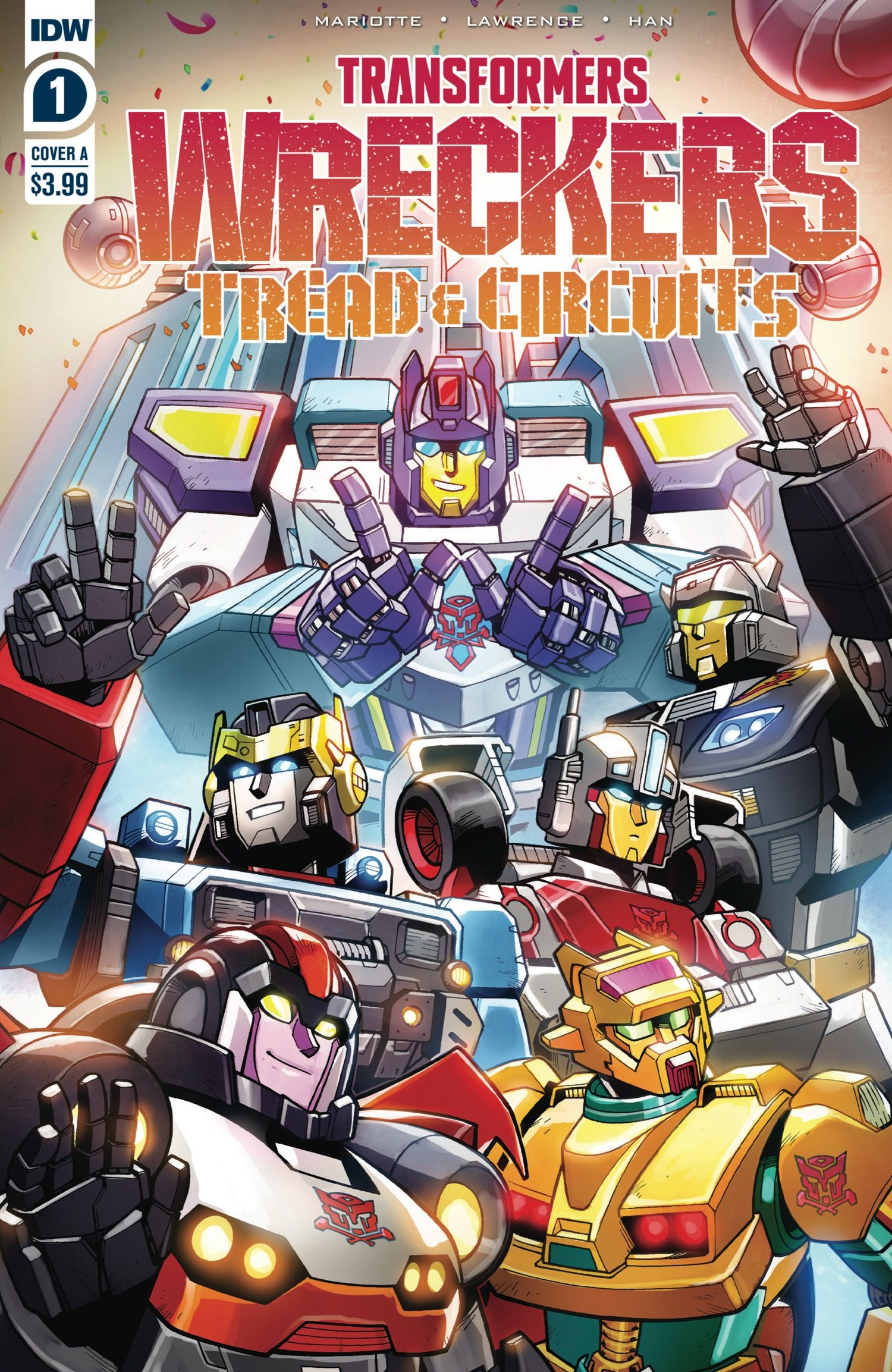 Transformers: Wreckers - Tread &amp; Circuits #1 Cover A