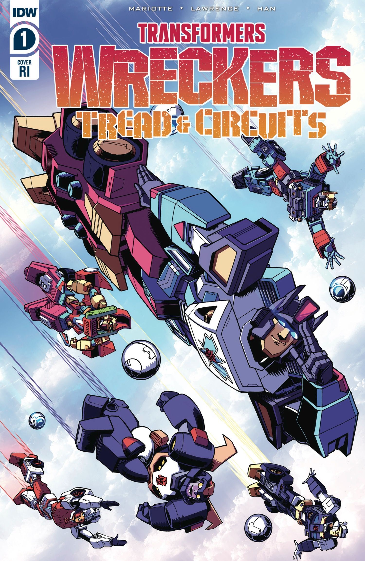 Transformers: Wreckers - Tread &amp; Circuits #1 Cover C