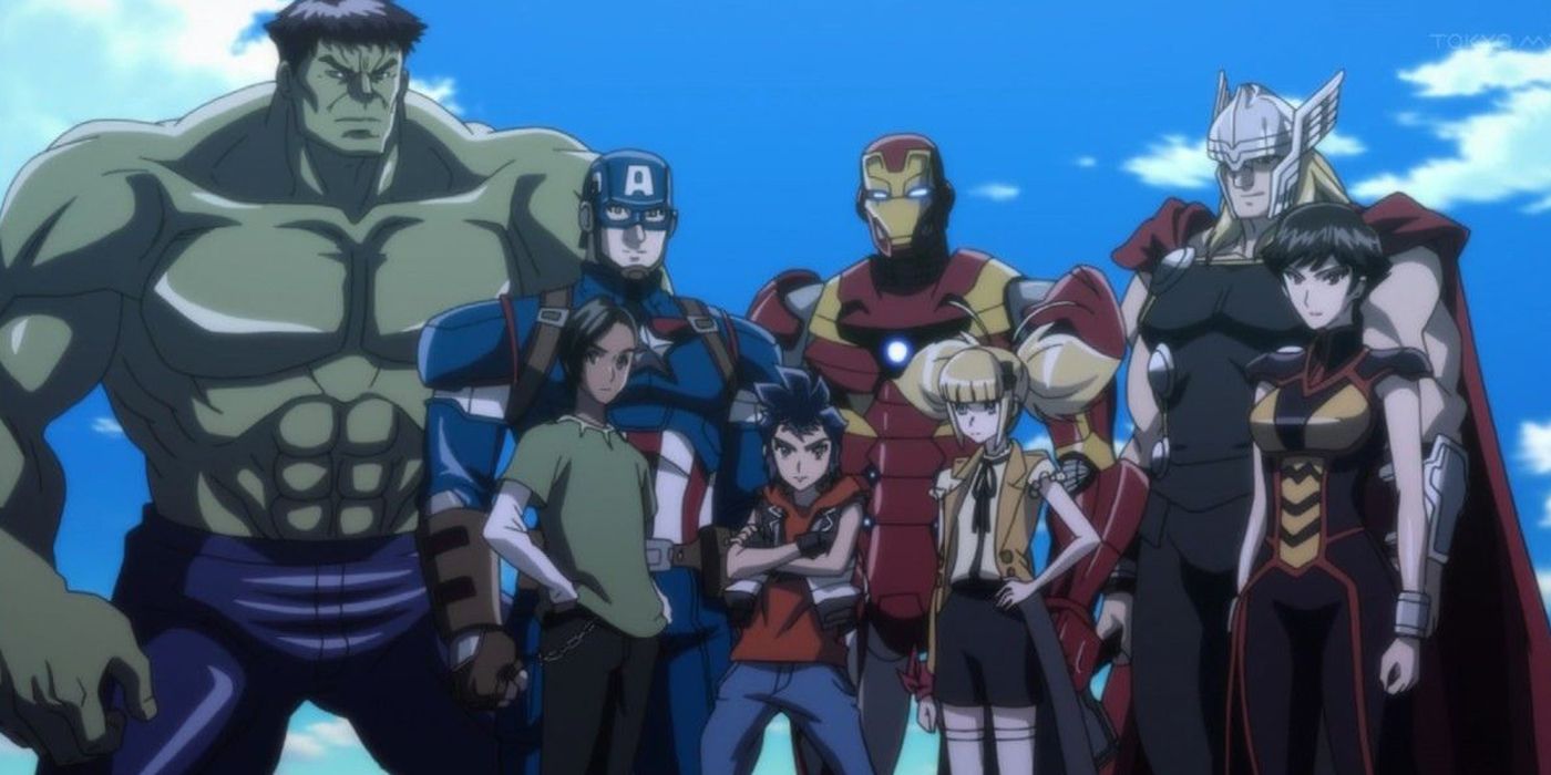 Team from Marvel Future Avengers
