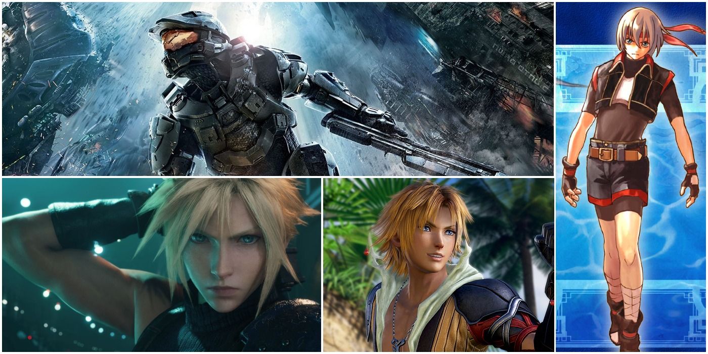 Terrible Protagonists Feature Master Chief Halo Cloud Strife Final Fantasy VII Tidus Final Fantasy X Lazlo Suikoden IV