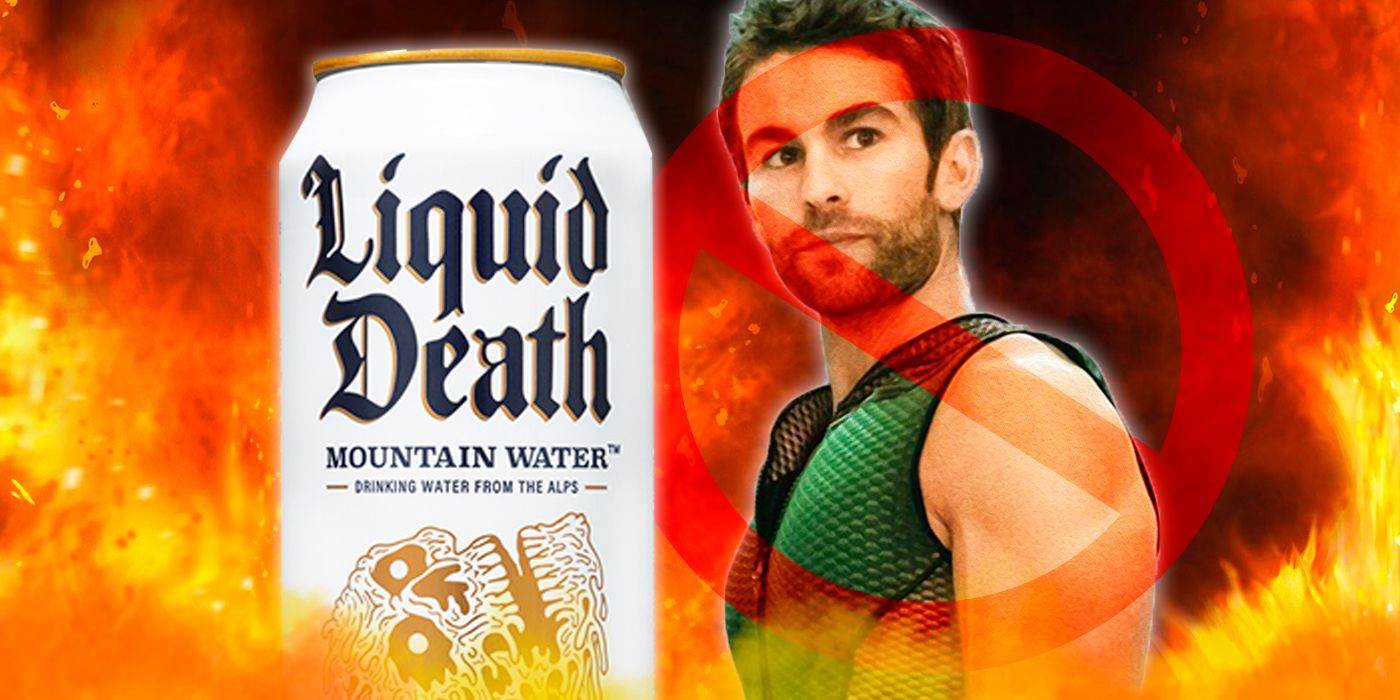 Liquid Death Fires The Deep as a Spokesperson for Frighteningly Dangerous Ad