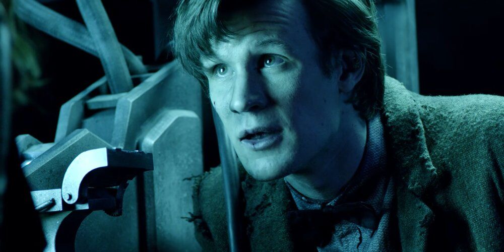 A dying doctor puts himself in the Pandorica Doctor Who