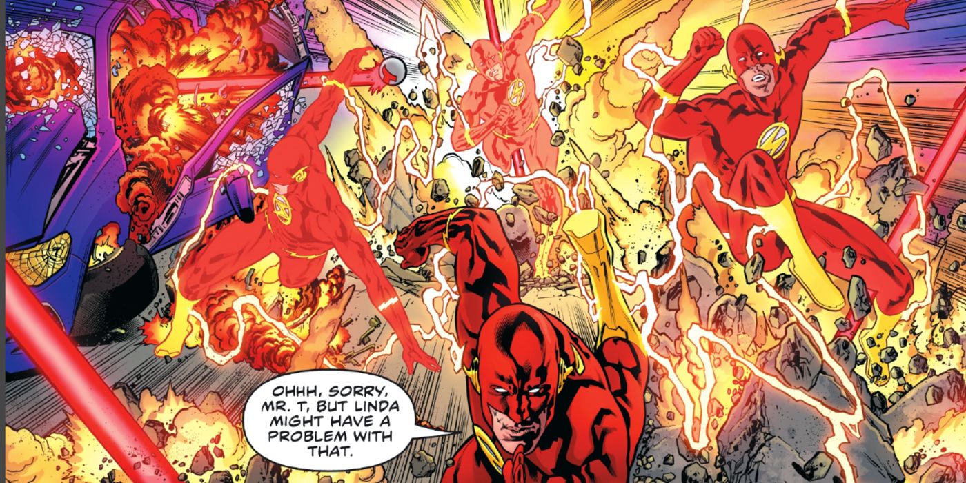 The Flash Wally West vs Central City