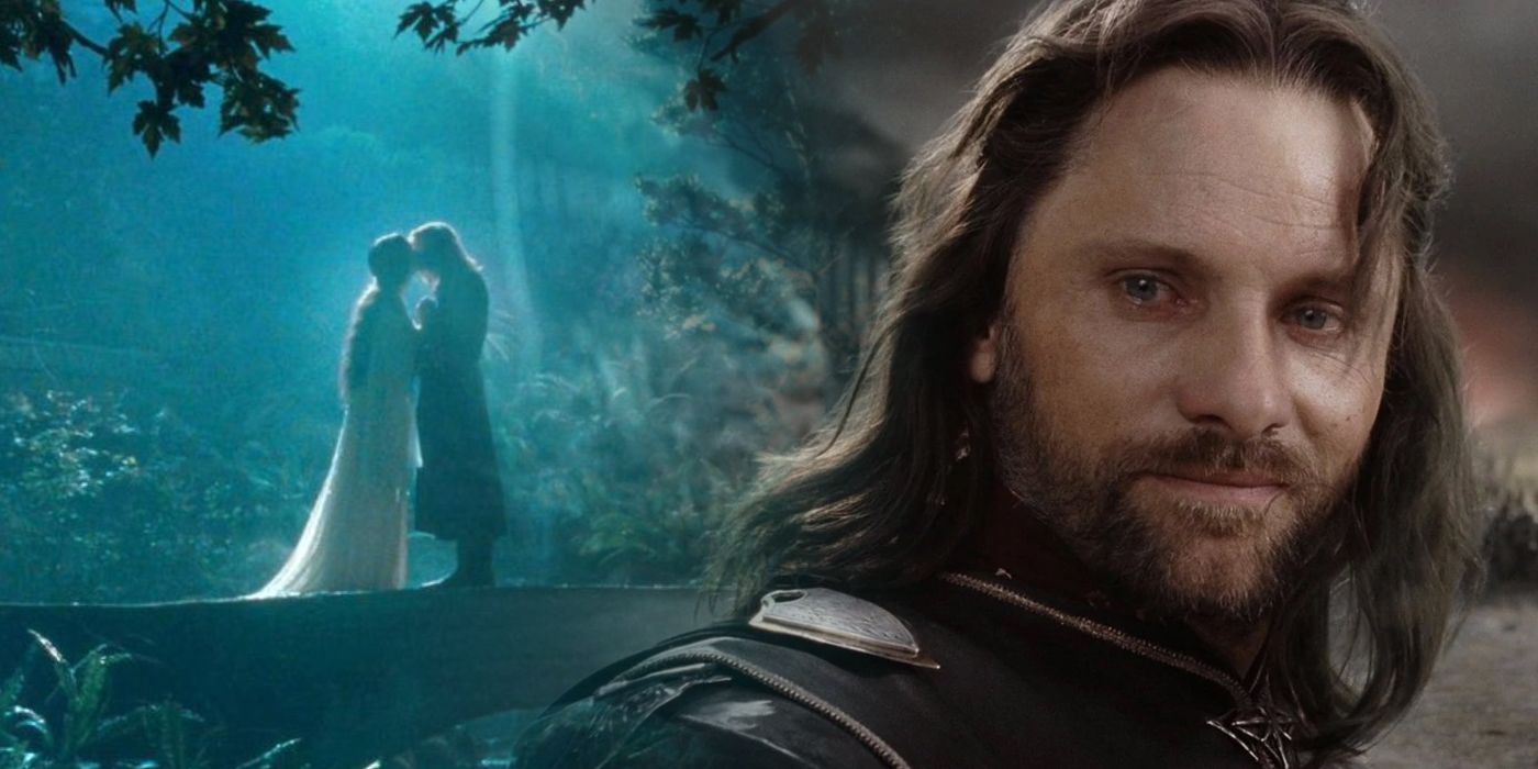 Aragorn and Arwen from The Lord of the Rings
