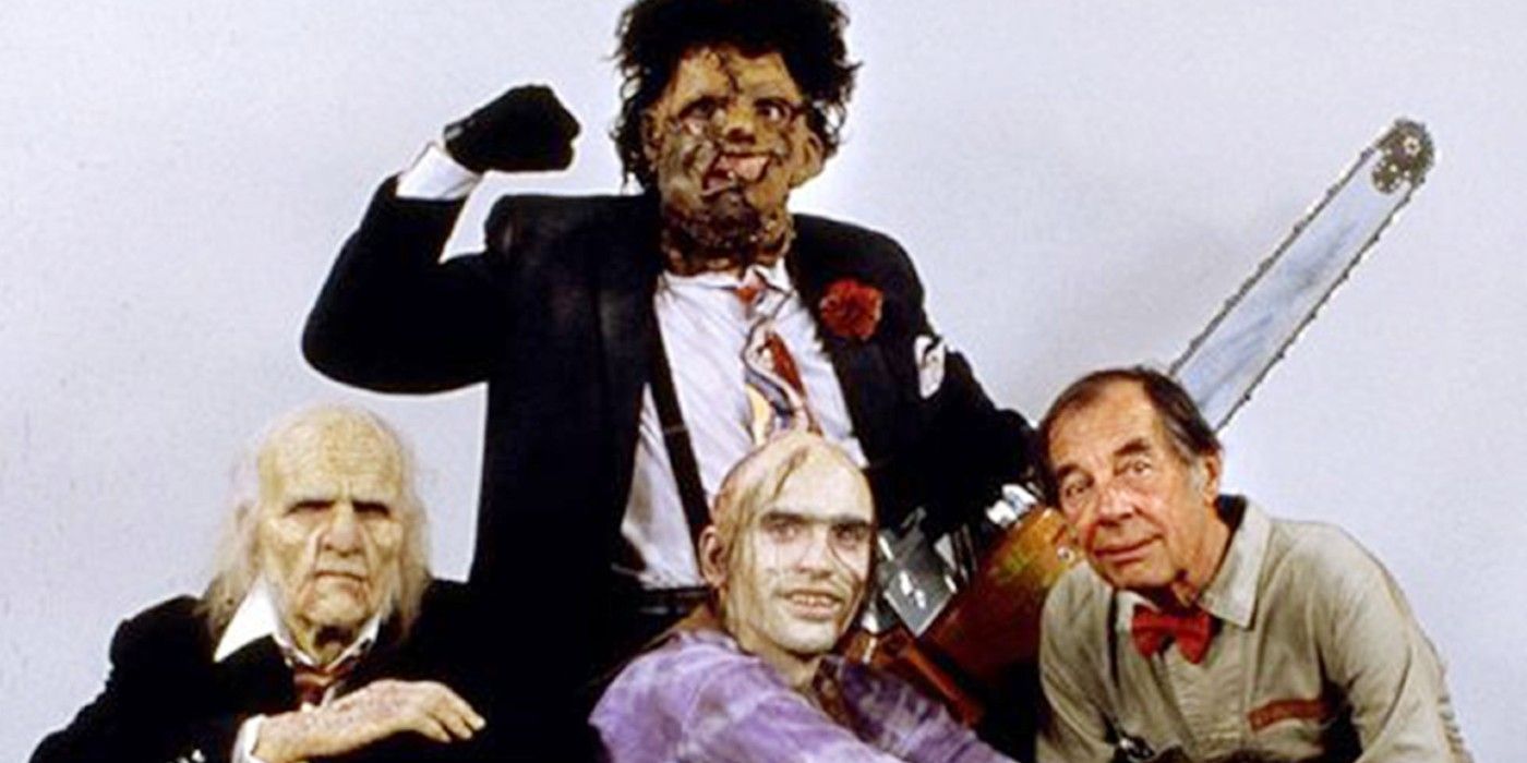 The Sawyer Family Recreates The Breakfast Club In The Texas Chainsaw Massacre 2