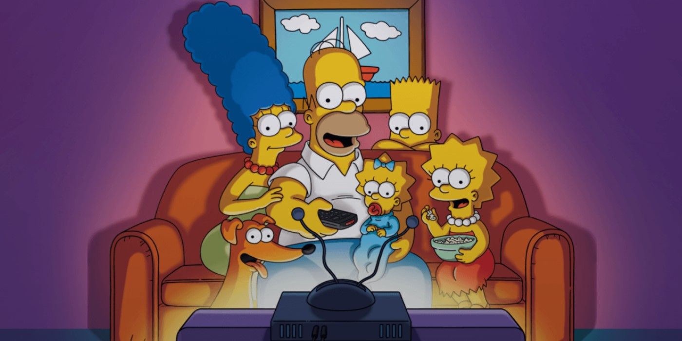 The Simpsons couch