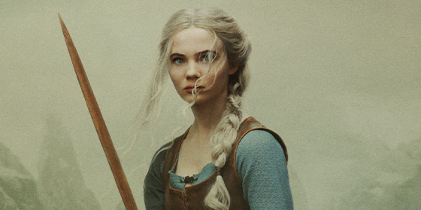 Ciri from The Witcher on Netflix