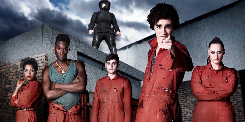 The unconvetional superheroes who make up the cast of Misfits