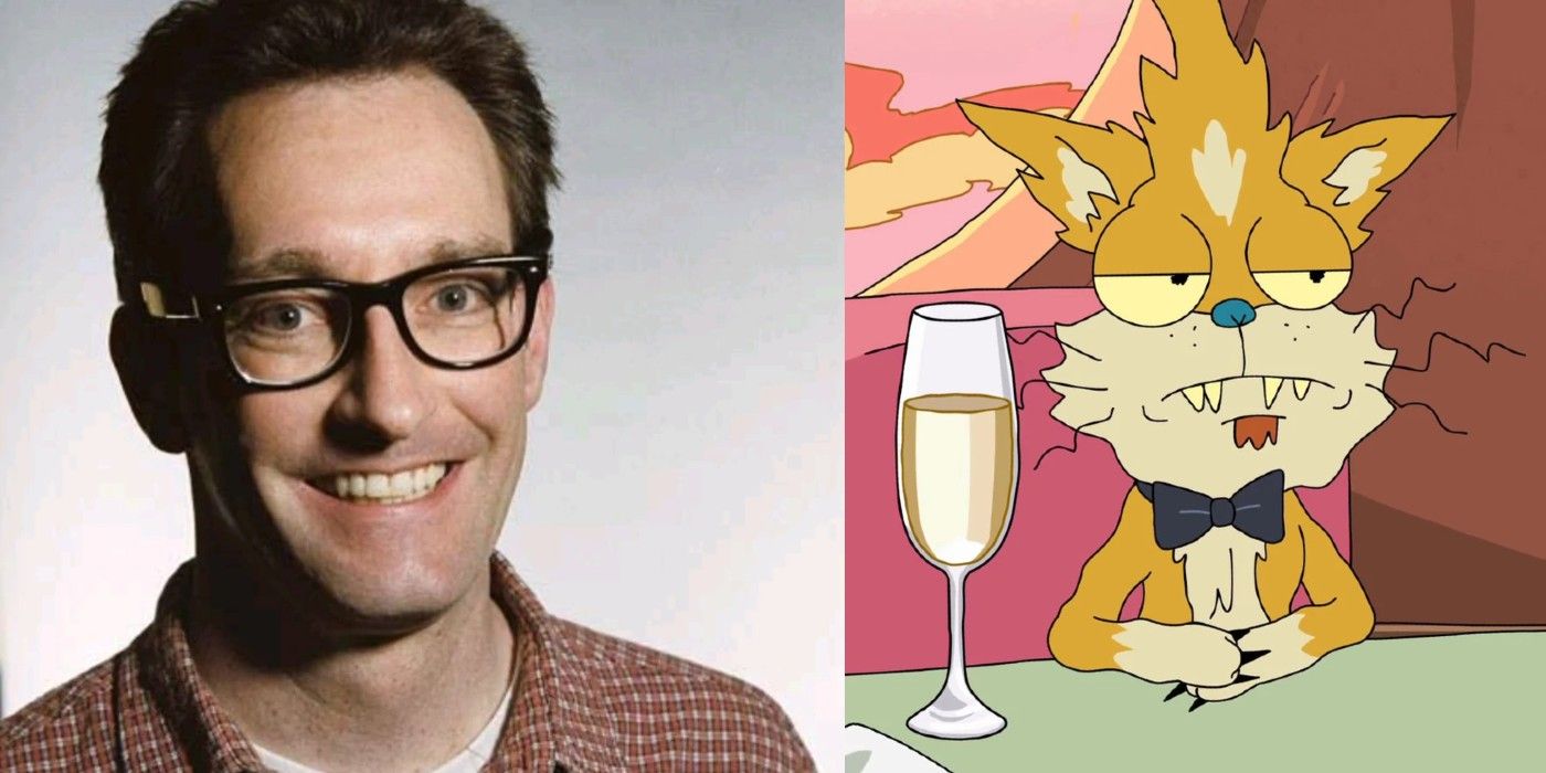 Tom Kenny is Squanchy on Rick and Morty