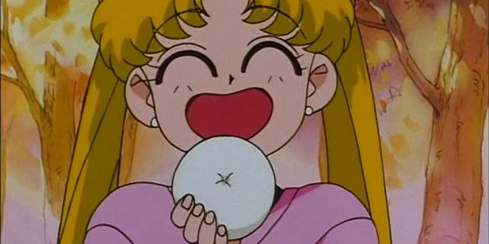 Usagi comendo doces