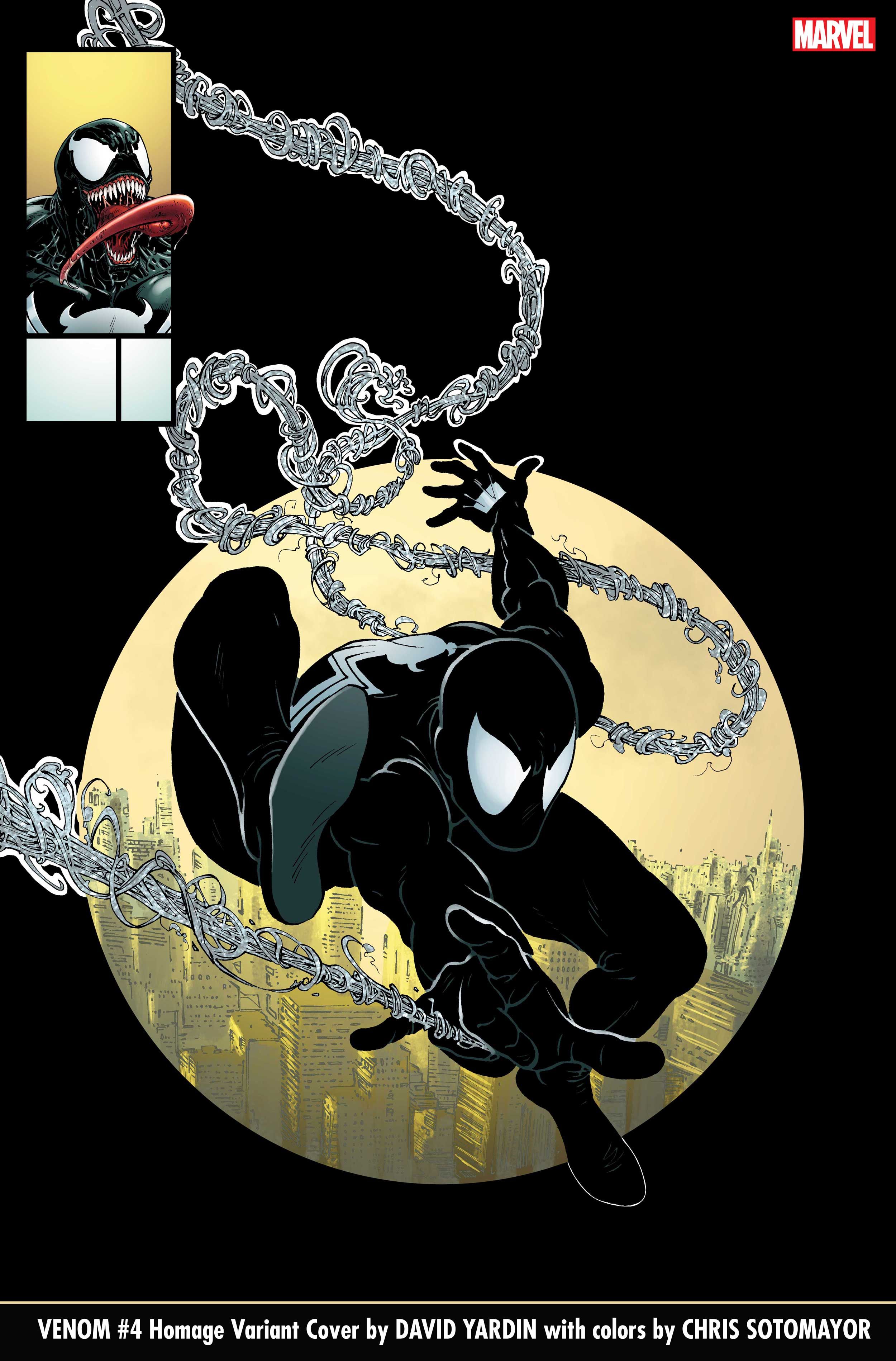 David Yardin Homage Variant Cover for Venom #4