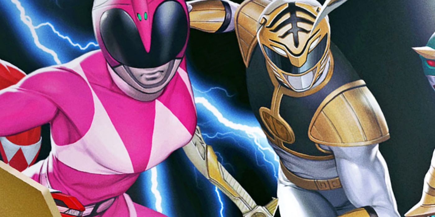 White Ranger Pink Ranger Power Rangers