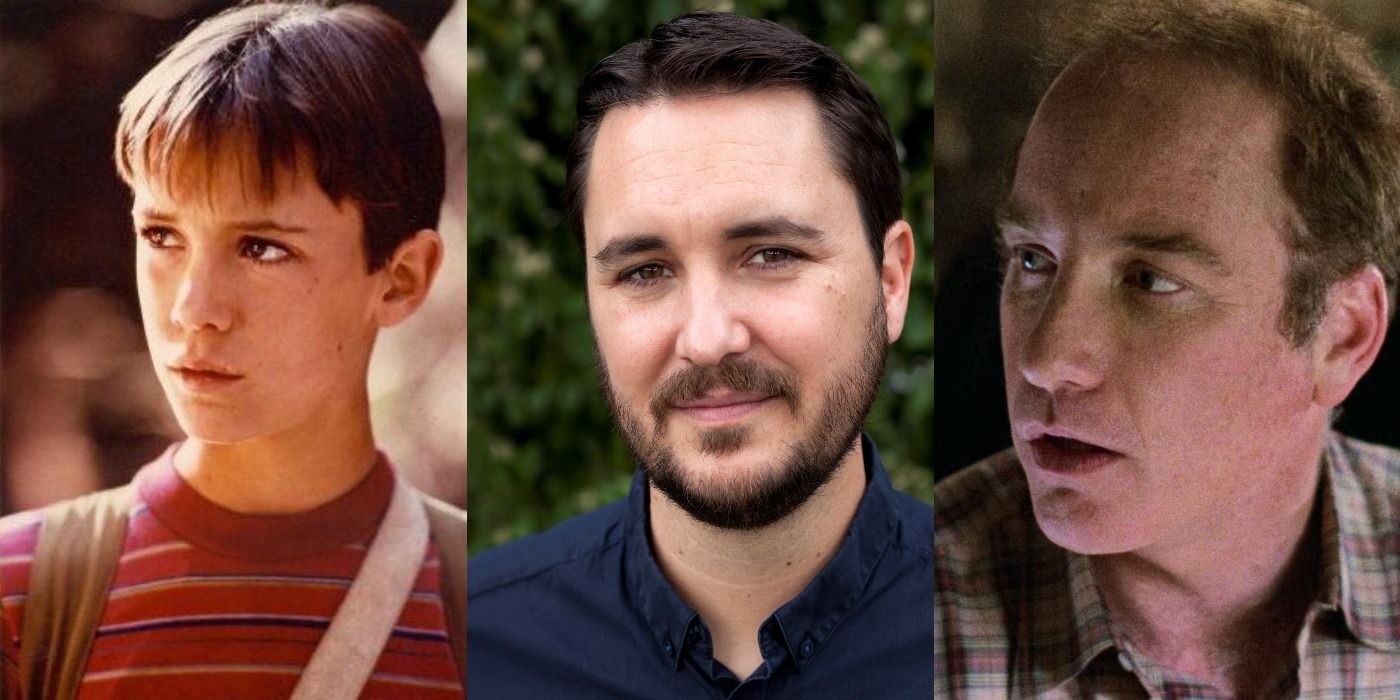 A combined image featuring a young Wil Wheaton in Stand by Me on the left, a present day Wil Wheaton in the middle, and an image of Richard Dreyfuss in Stand by Me on the right. 