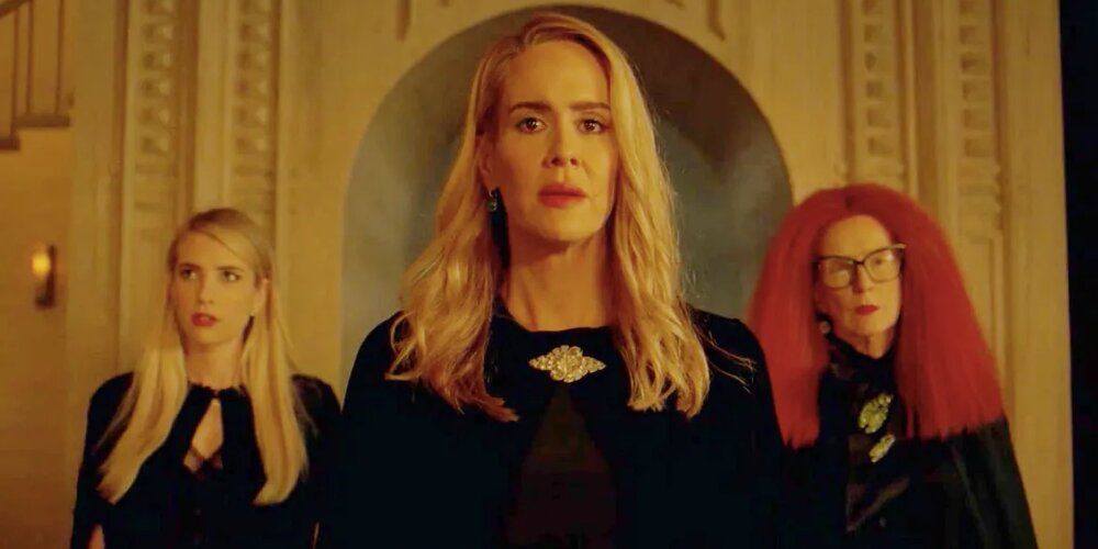 The witch coven appears in the Bunker in American Horror Story Apocalypse