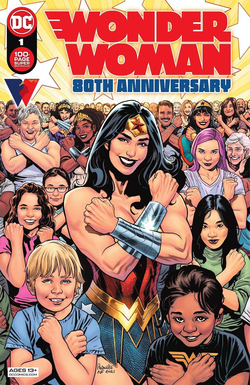 Cover of Wonder Woman 80th Anniversary 100-Page Super Spectacular
