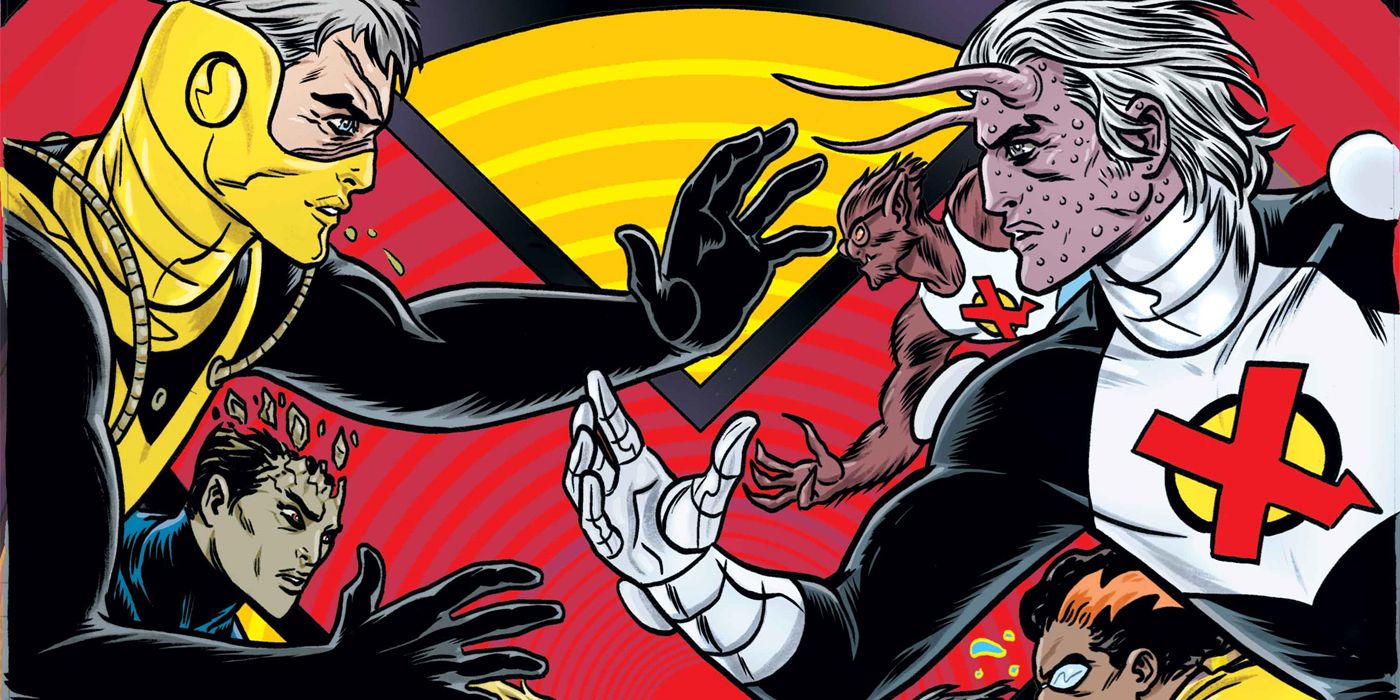 X-Statix reunion on the cover of X-Cellent 1 by Michael and Laura Allred