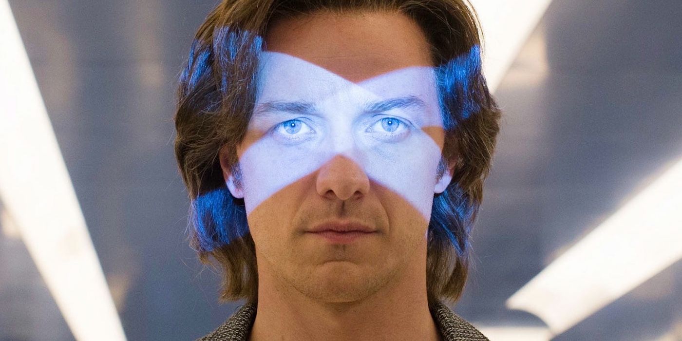 James McAvoy as Xavier in the X-Men movies