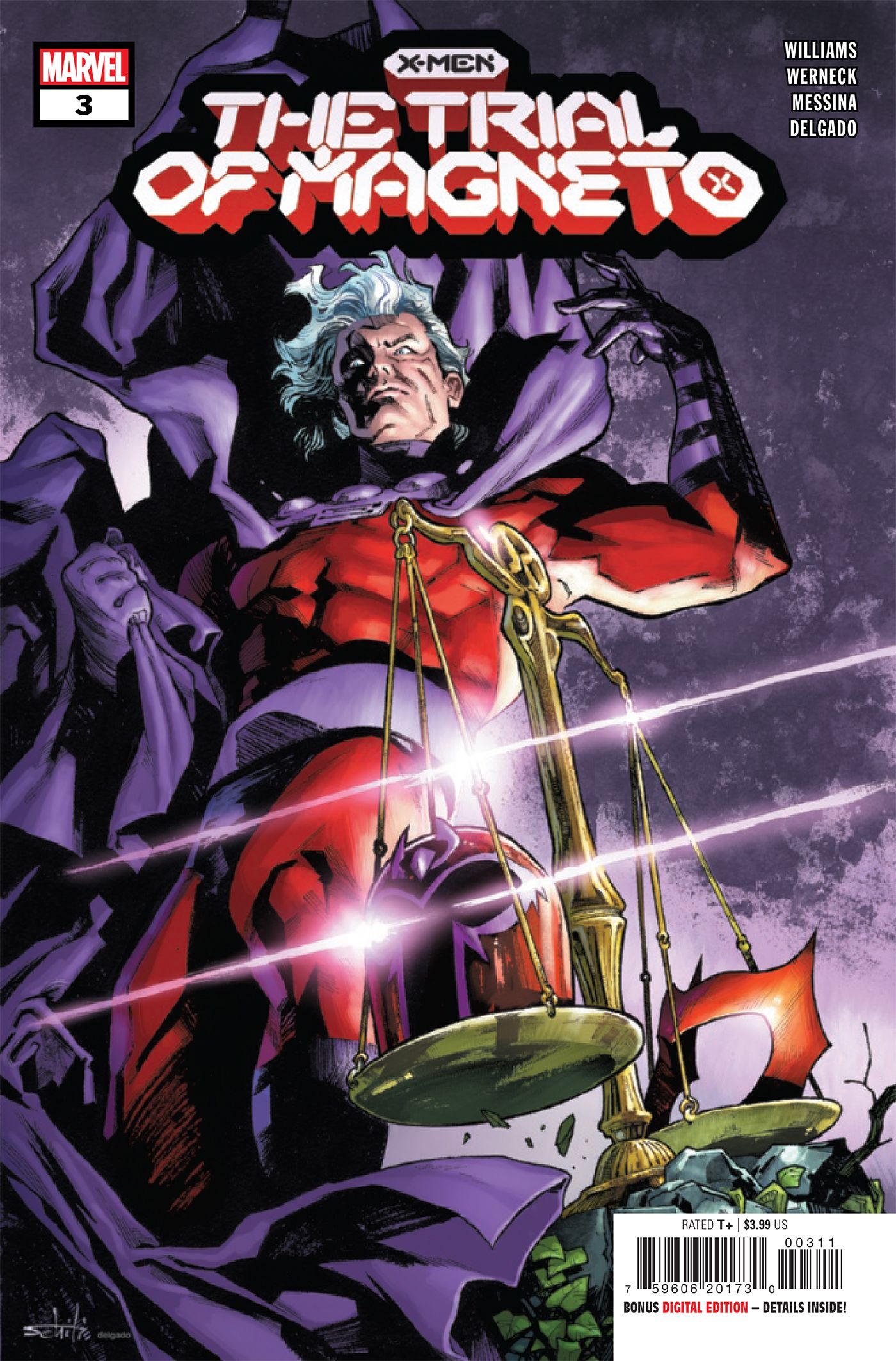 X-Men: Trial of Magneto #3 cover