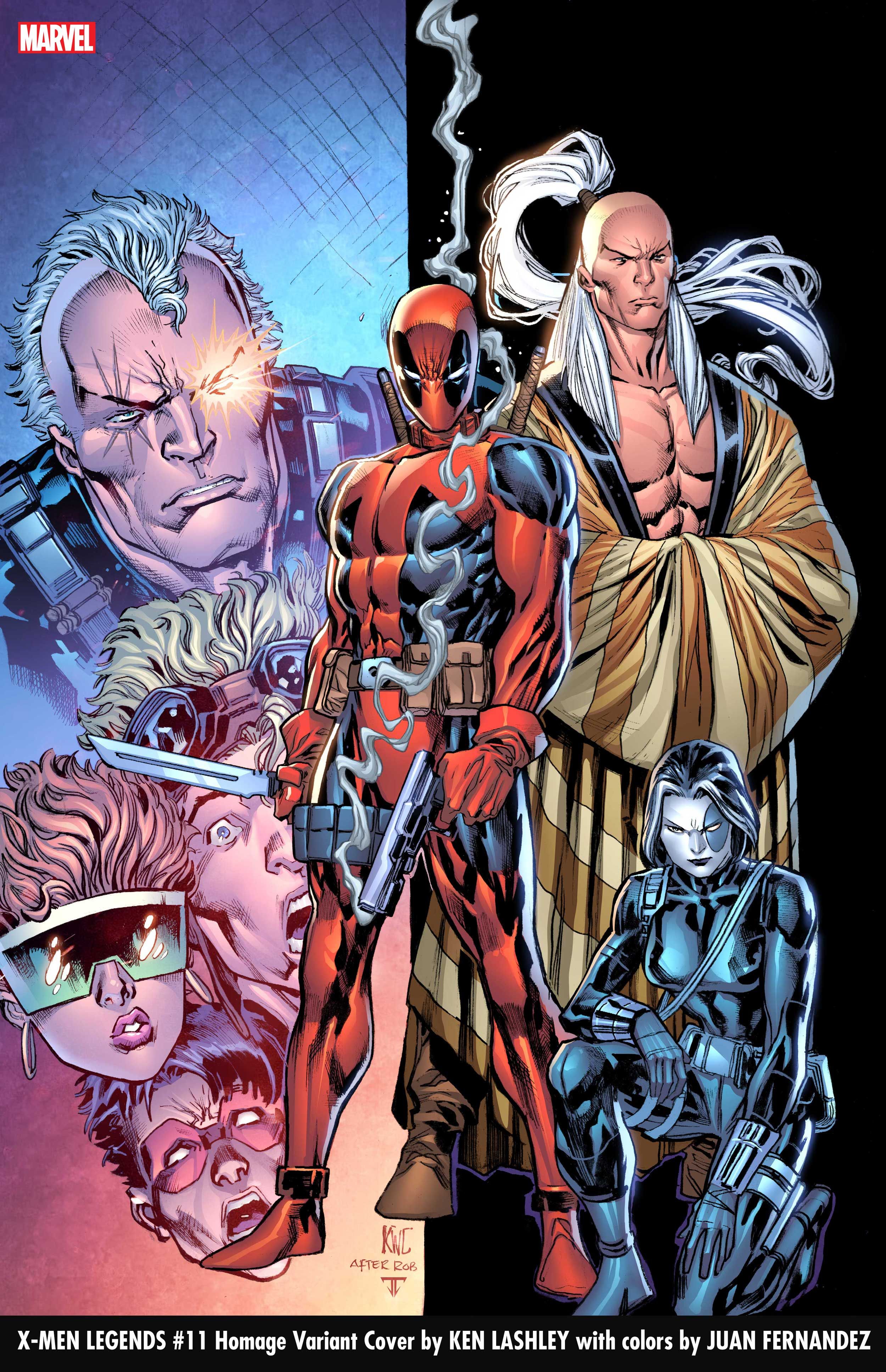 Ken Lashley and Juan Fernandez Homage Variant Cover for X-Men Legends #11