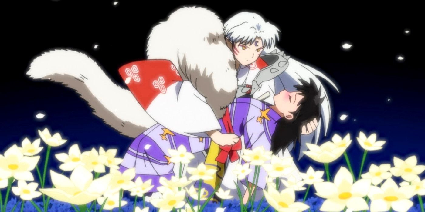 Yashahime: Princess Half-Demon  Sesshomaru, Rin & Jaken in a