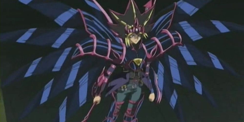 Anime Yu-Gi-Oh Capsule Monsters Yami Yugi Dark Magician Fusion