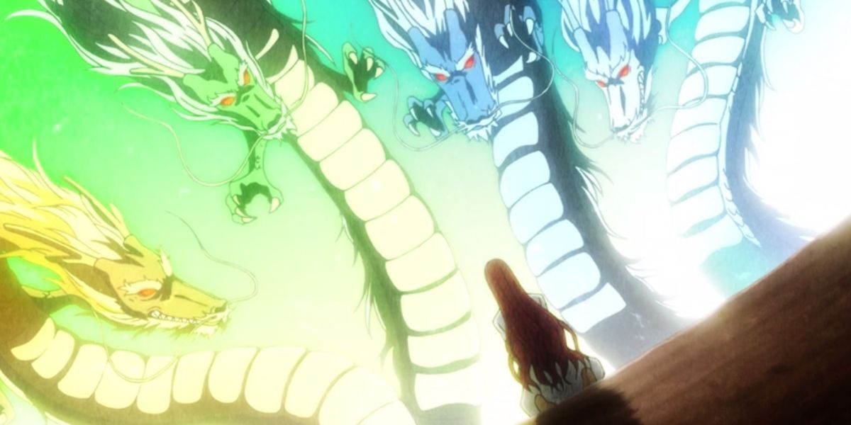 The Dragon Gods Worshipping King Hiryuu