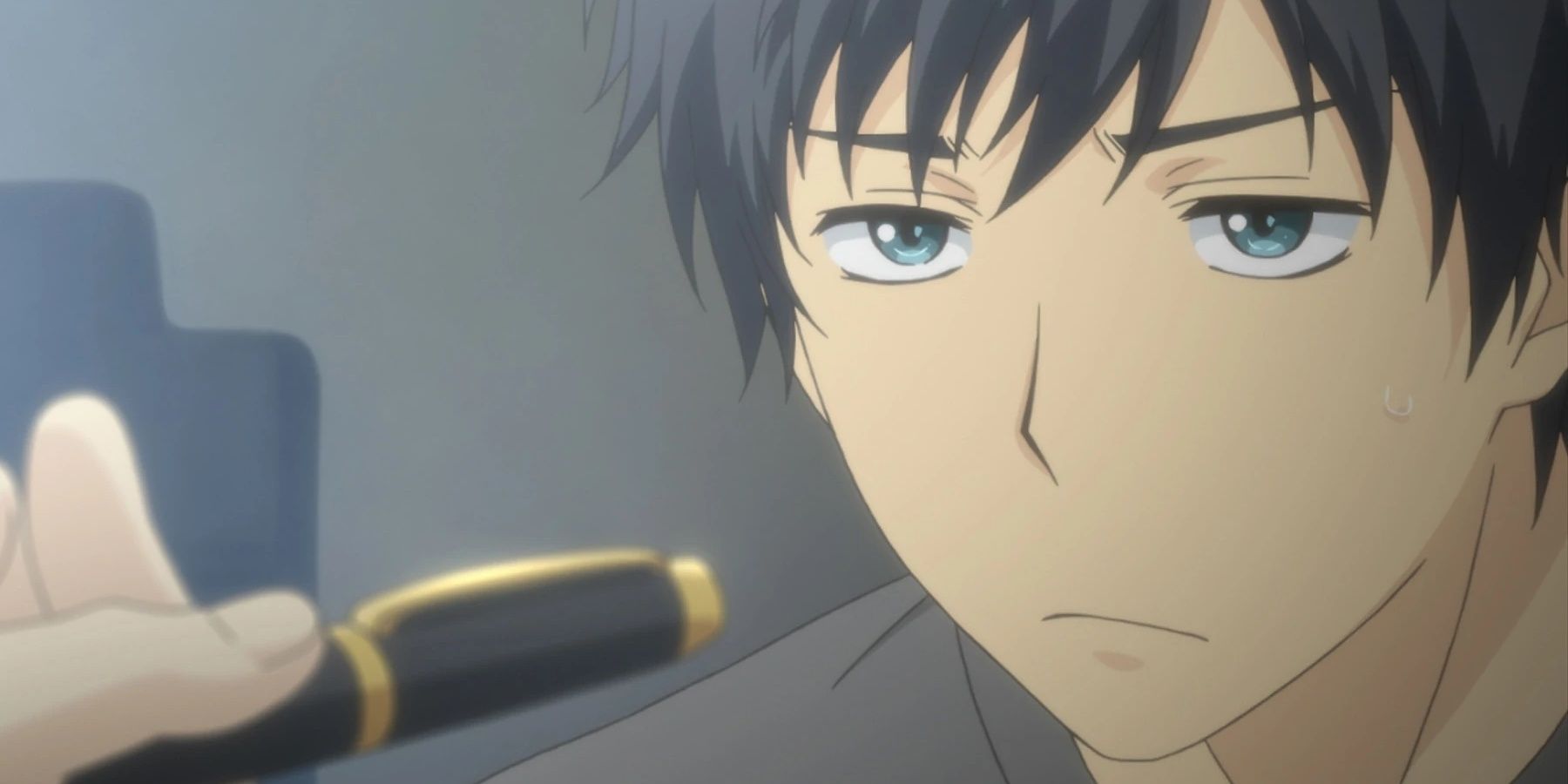 arata frowning in relife