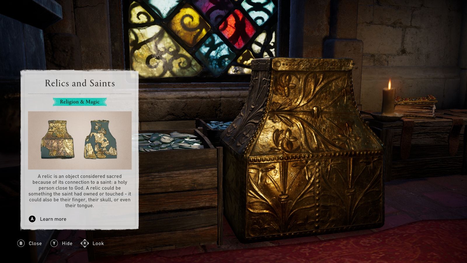Relics &amp; Saints in Assassin's Creed Valhalla Discovery Tour: Viking Age