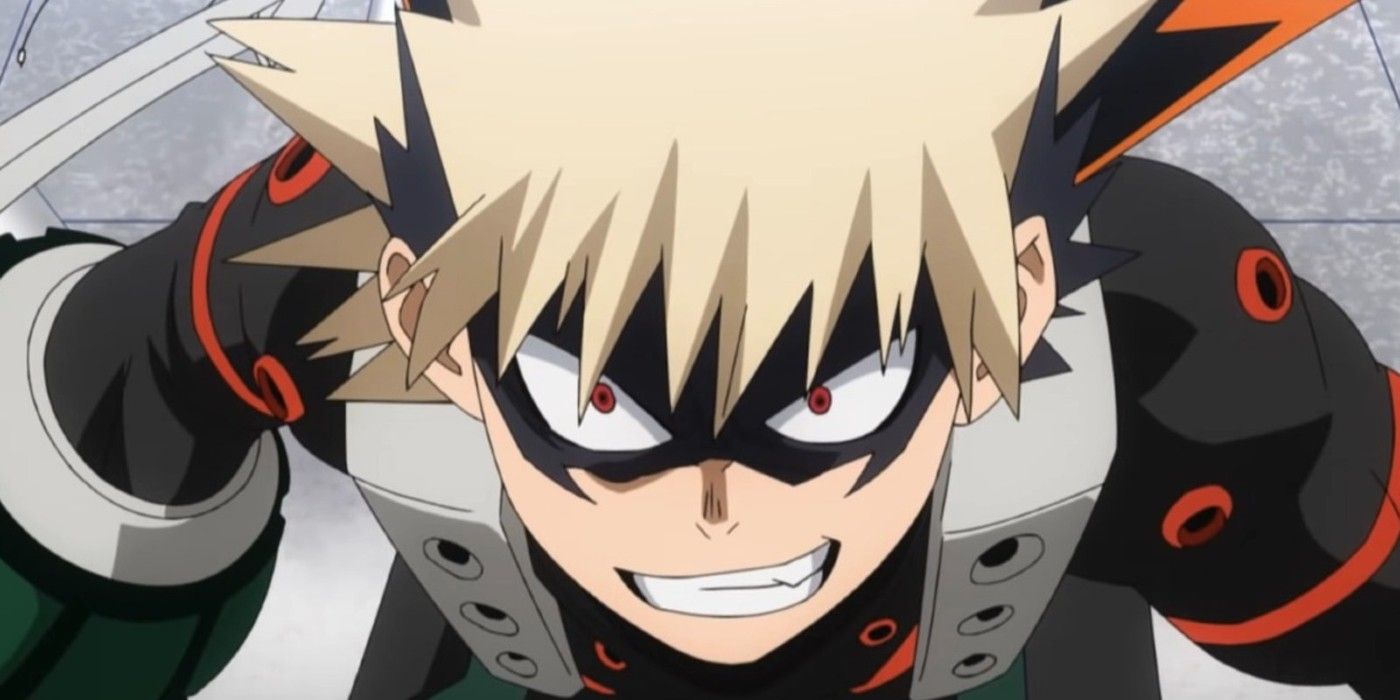 Bakugo is always ready for a fight