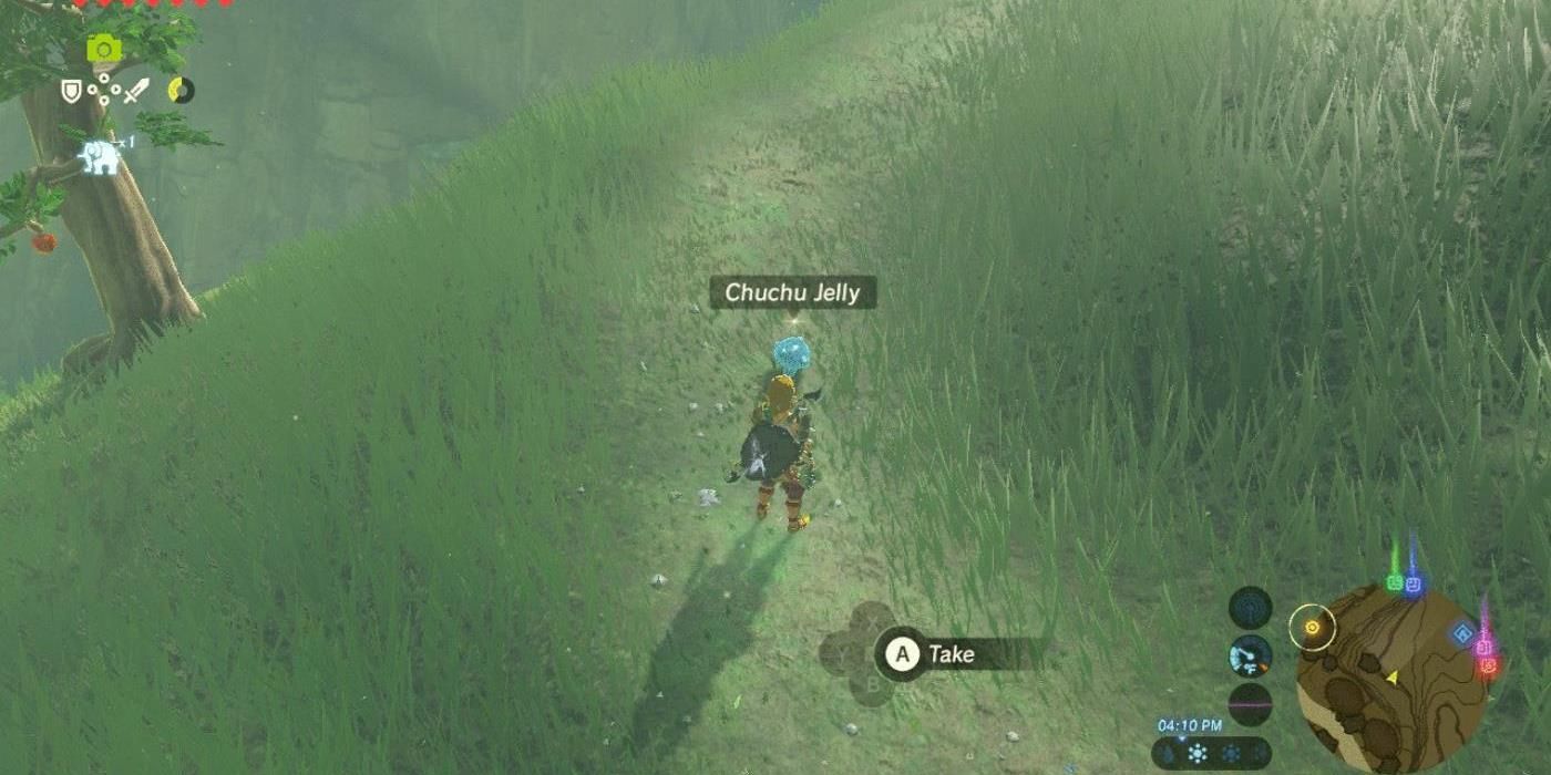 chuchu jelly collecting in BOTW