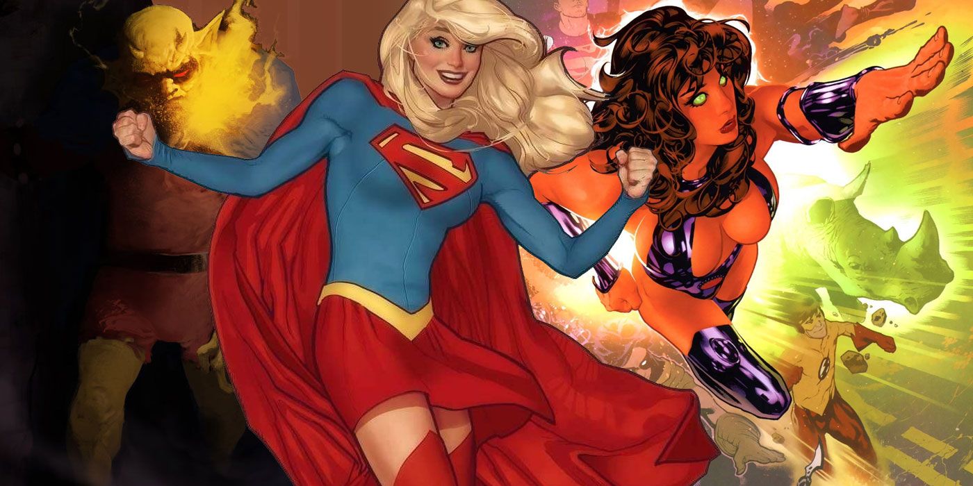 demo, supergirl, and starfire