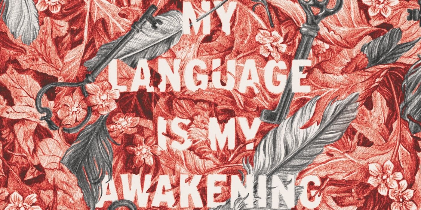 dialect language is my awakening among leaves and feathers