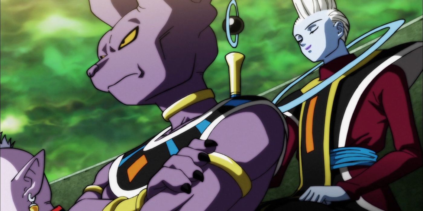 Beerus and Whis pass judgment in Dragon Ball Super