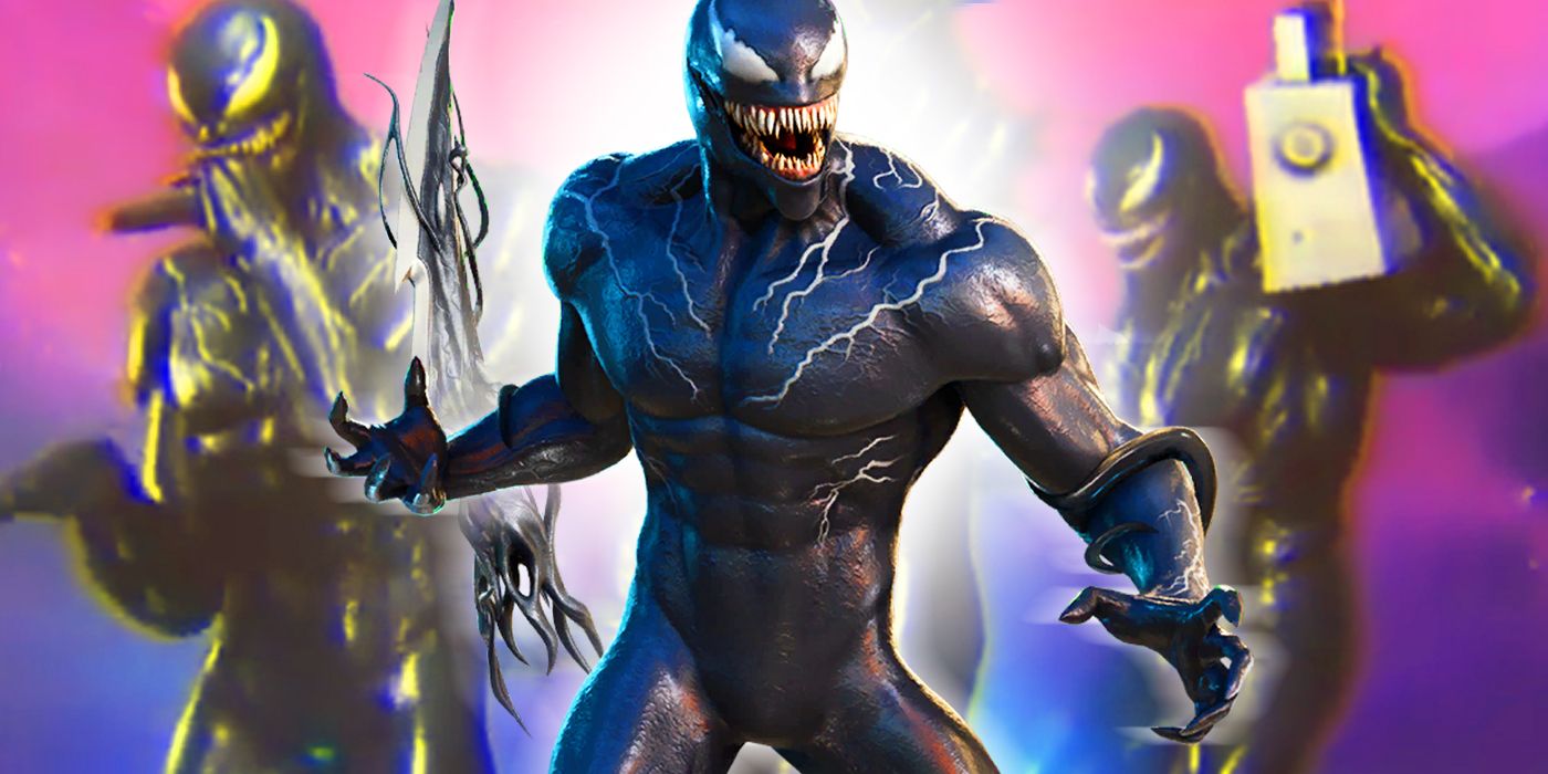 Venom Is the Real Slim Shady in Tom Hardy-Shared Fortnite Video