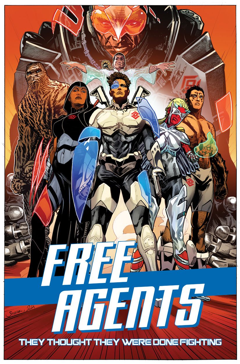 Free Agents Image Comics cover