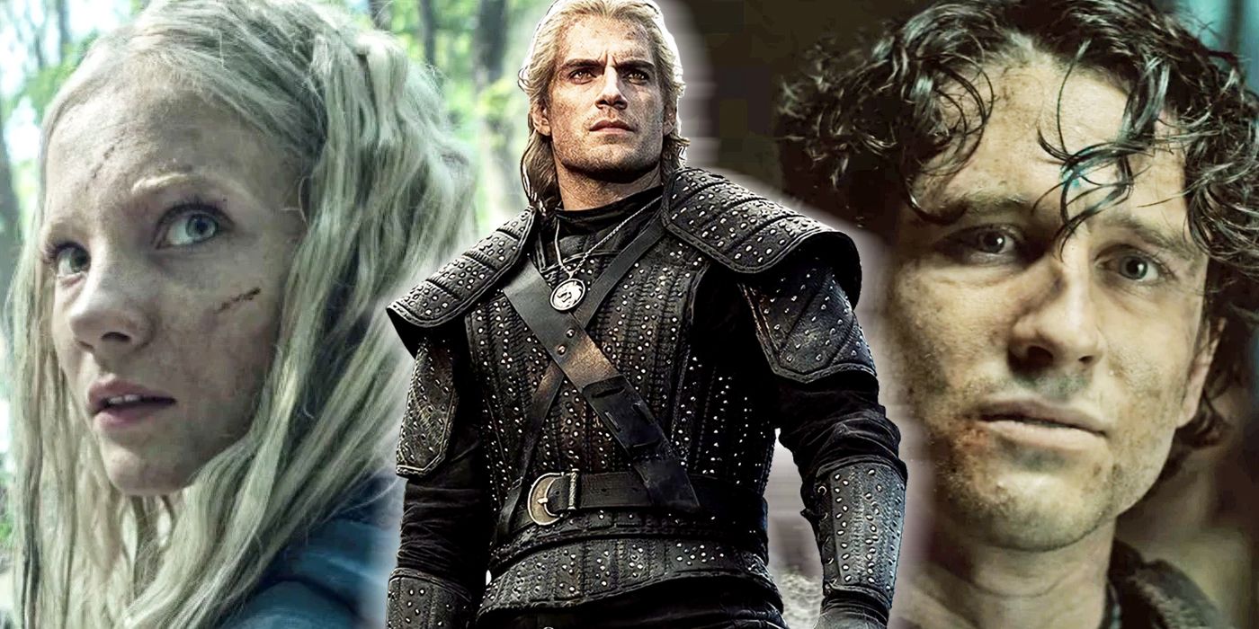 geralt, ciri, duny