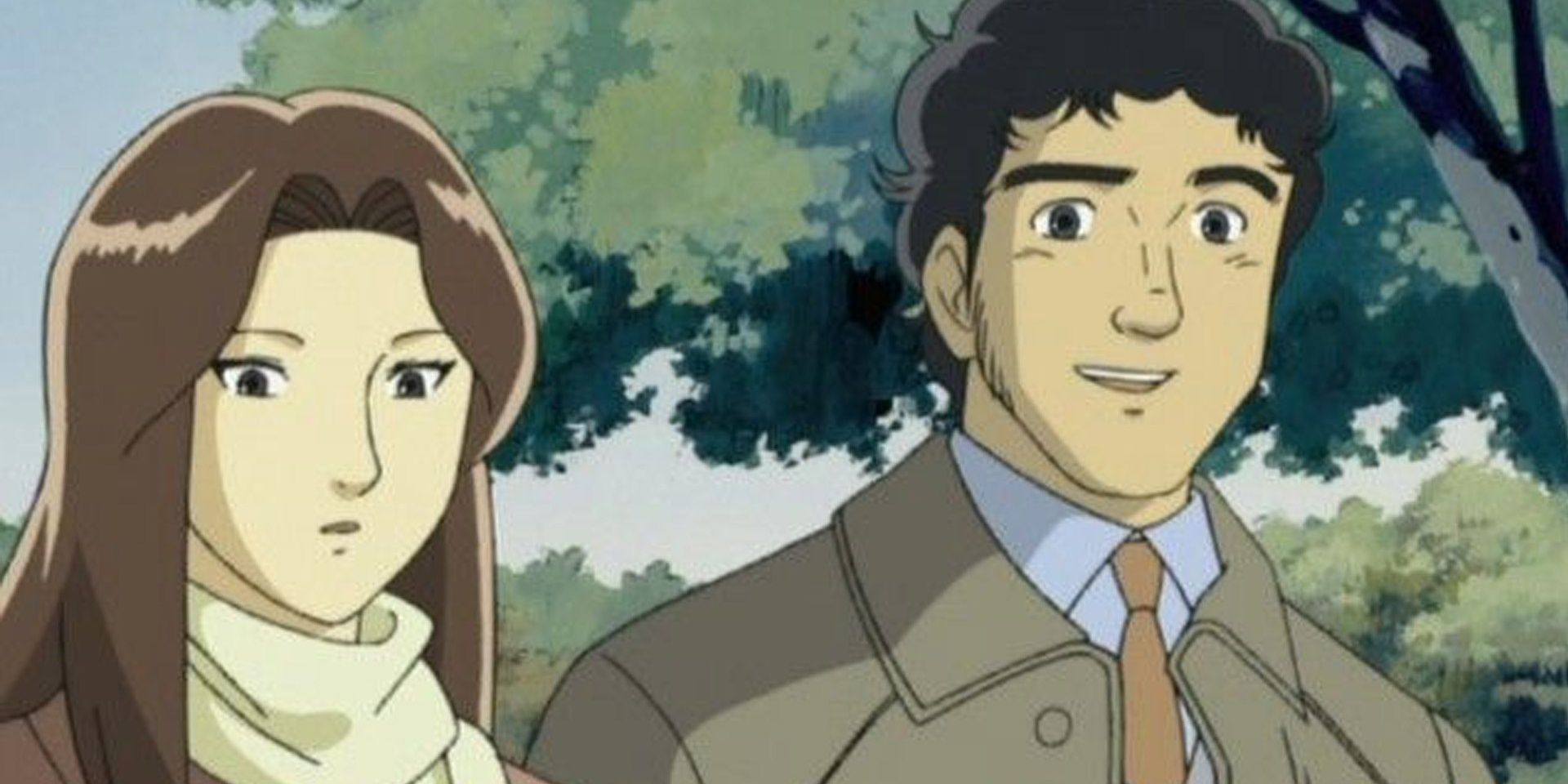 An image of characters from the anime Human Crossing.