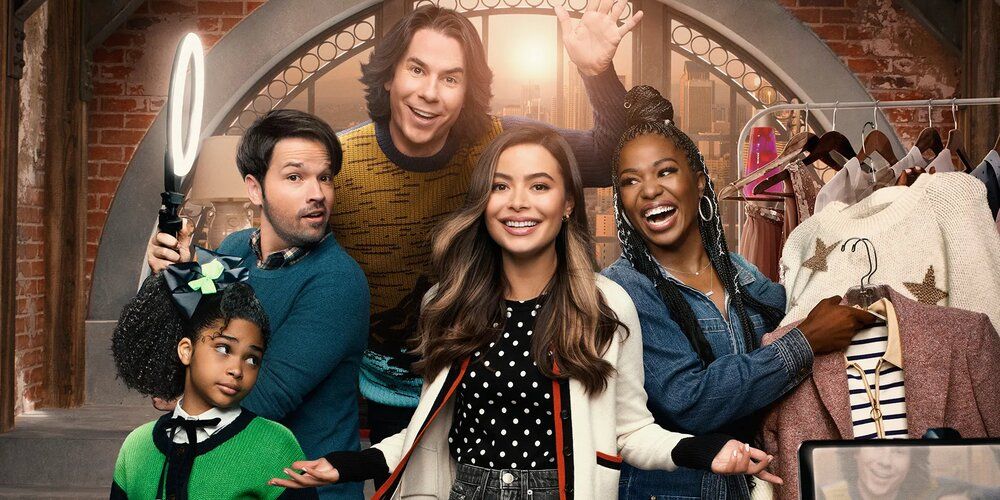 Cast of the iCarly reboot, including Carly, Freddie, and Spencer