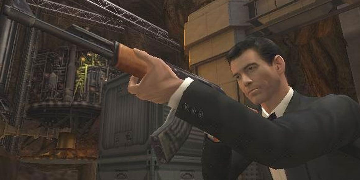 Bond wields an AK-47 in James Bond 007: Everything or Nothing.