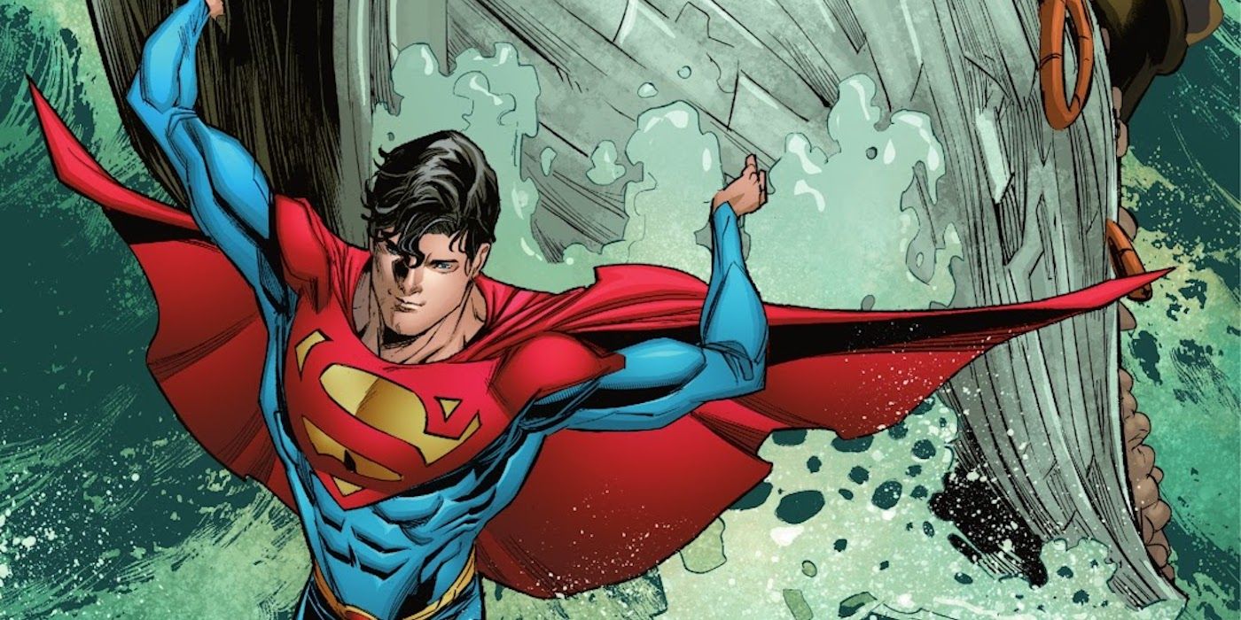 Jon Kent aka the new Superman, saves refugees from Gamorra in Superman: Son of Kal-El
