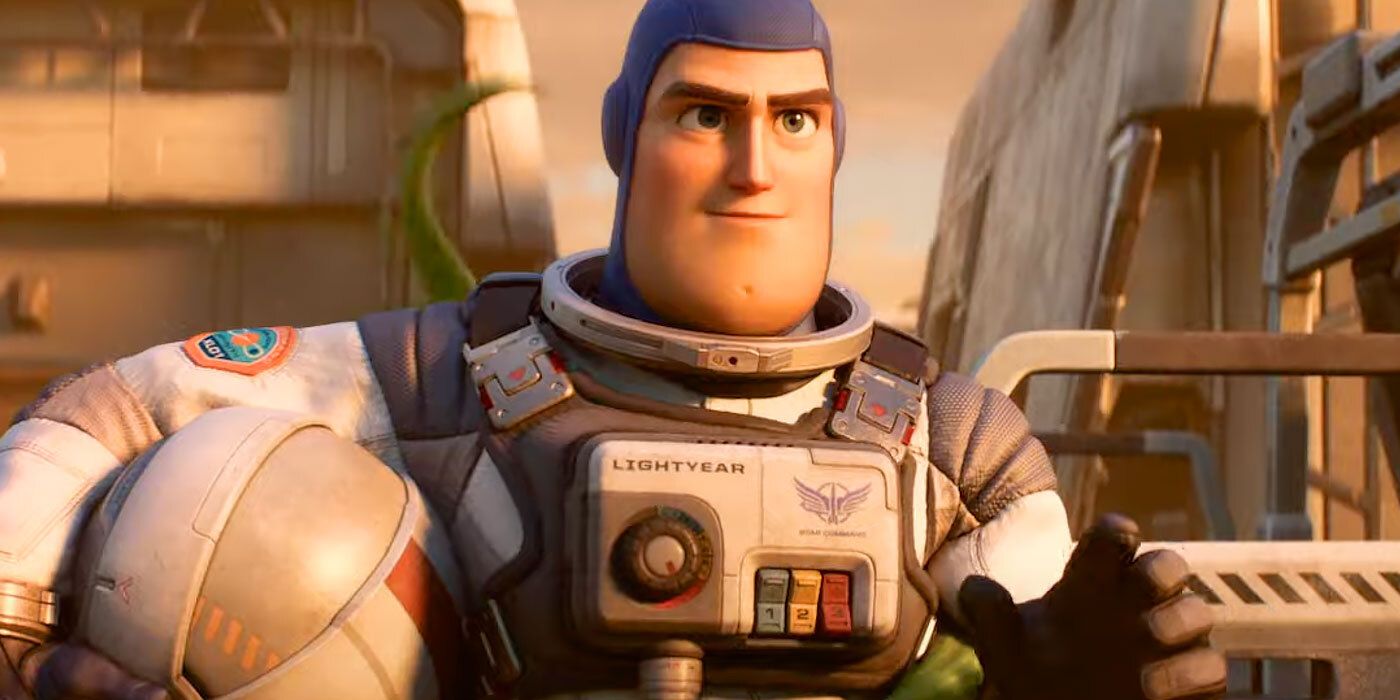 Buzz Lightyear Walks Toward His Space Ship In The Iconic Suit That Inspired The Toy Version Of Buzz