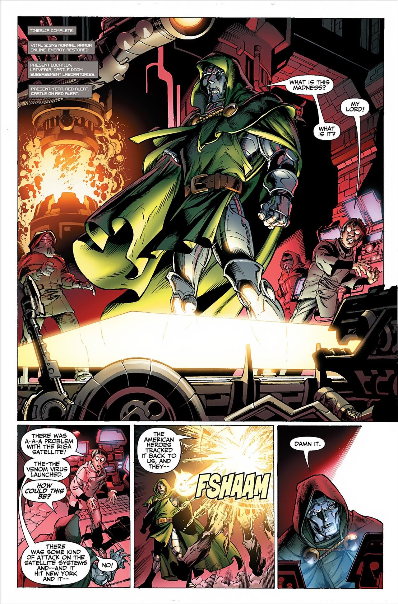 Why Did Doctor Doom Unleash a Venom Bomb on Earth?