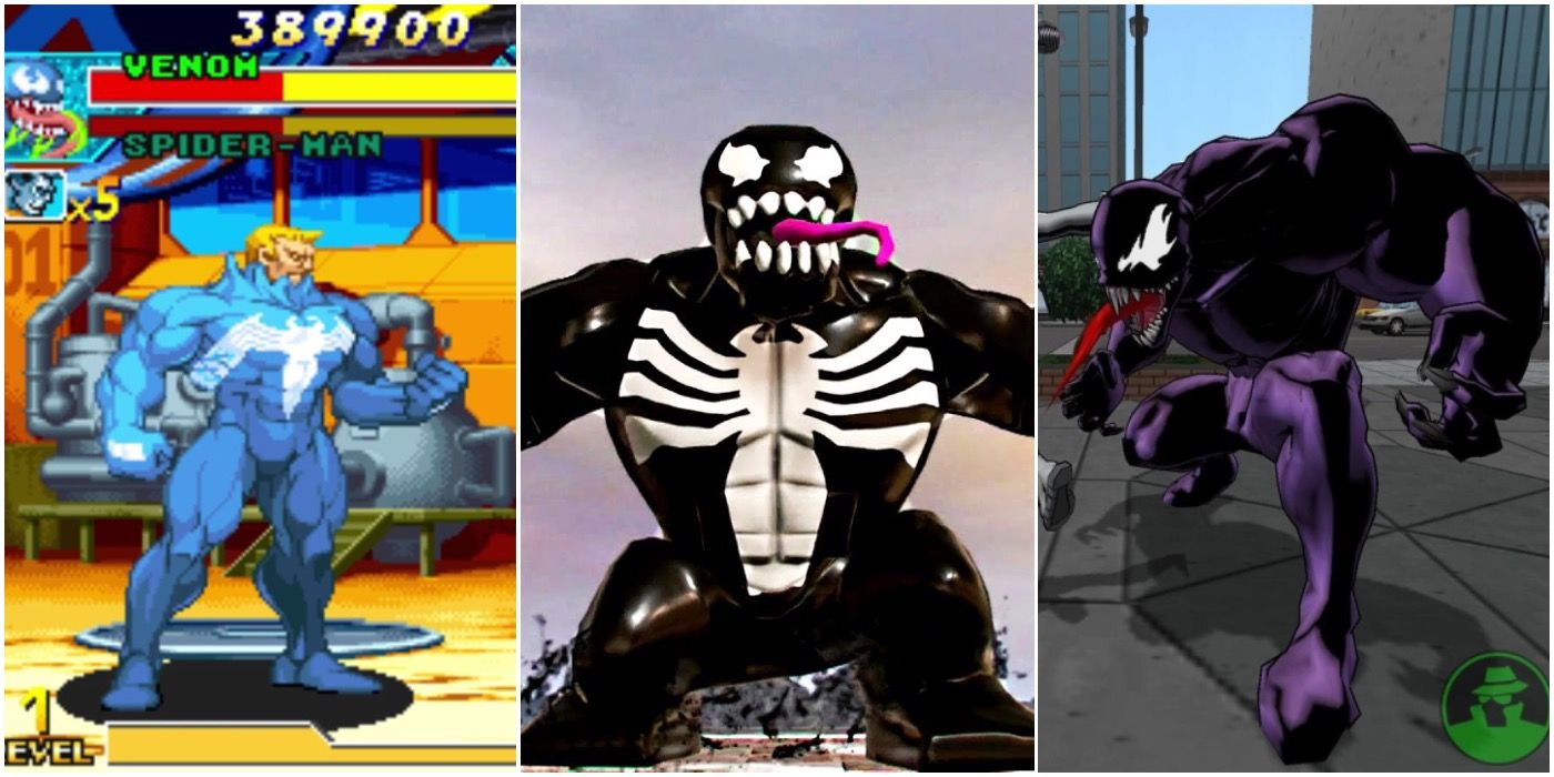 venom video games lego super heroes spider-man ultimate marvel vs capcom