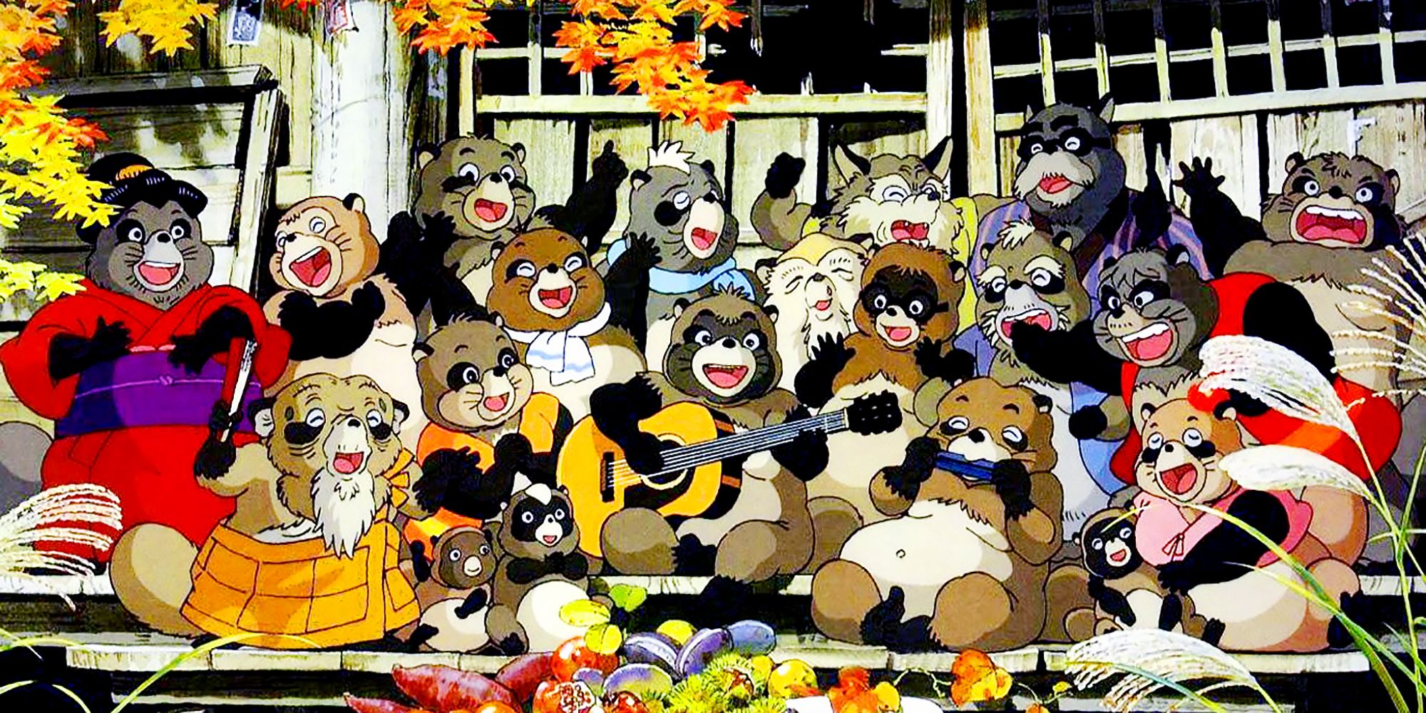 Pom Poko from Studio Ghibli.