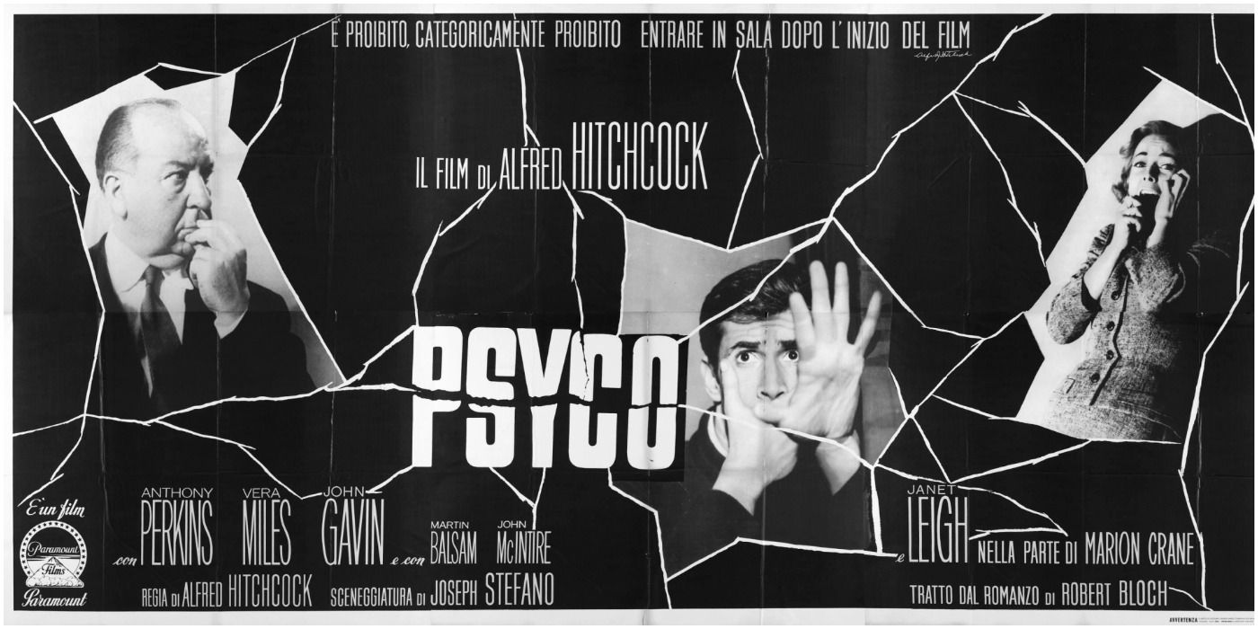 A promo for Alfred Hitchcock's Psycho.