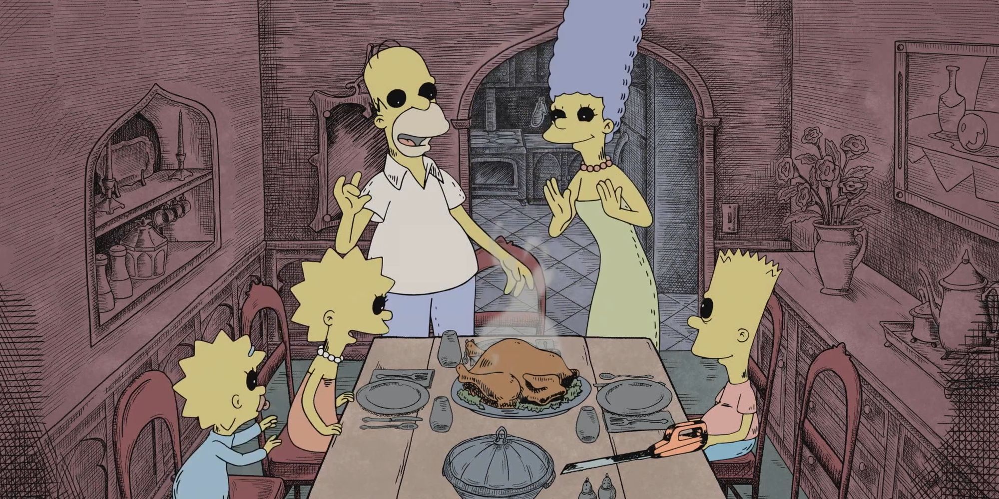 The Simpsons' Treehouse of Horror 32 Has a Mr. Sparkle Easter Egg