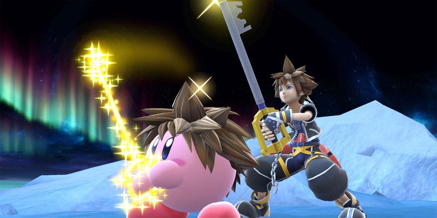 Super Smash Bros Ultimate: Kirby Has a Fake Keyblade Because They're Not  Worthy
