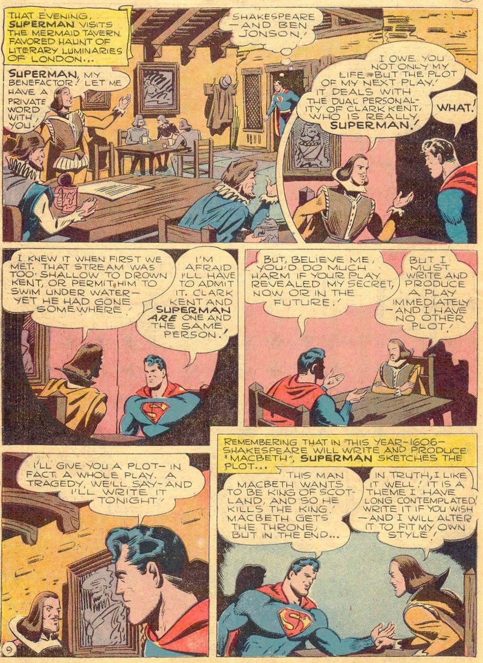 How Superman Secretly Wrote Shakespeare’s Macbeth